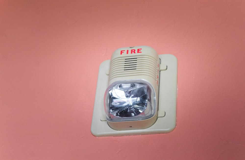 A fire alarm